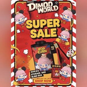Dimoo World Popcorn Blind Box for Kids